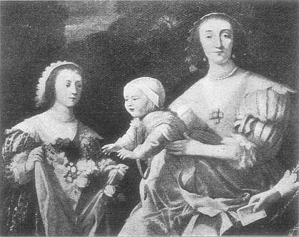 Duchess of Buckingham and her Two Children.